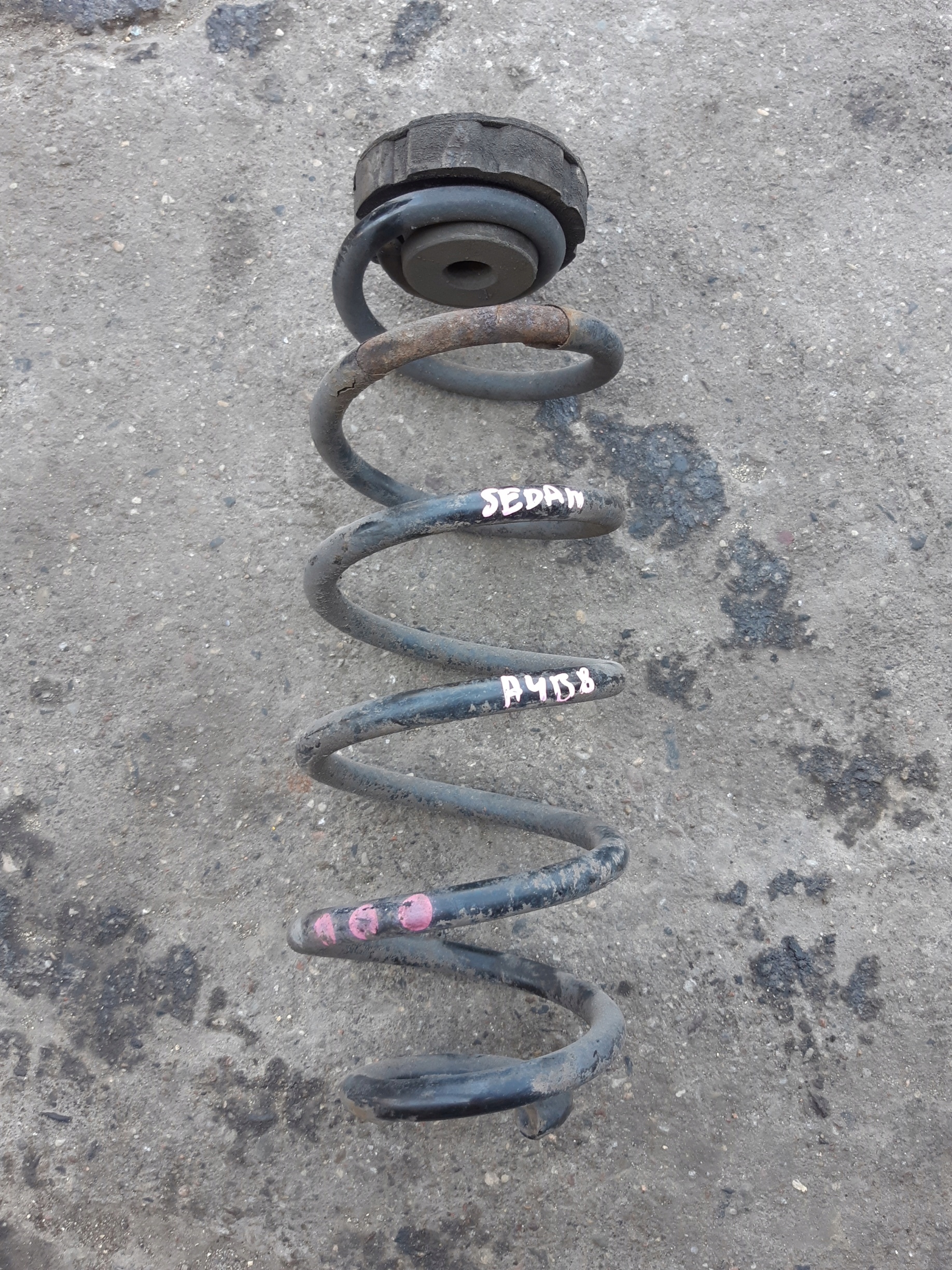 AUDI A4 B8 sedan spring springs rear part left right KOMPLET