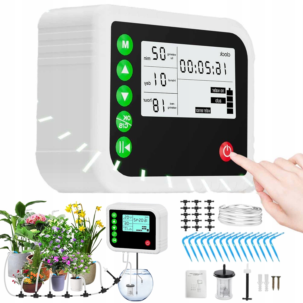 Automatický Zavlažovací Systém Pro Pokojové Rostliny, Zavlažování Zahrady