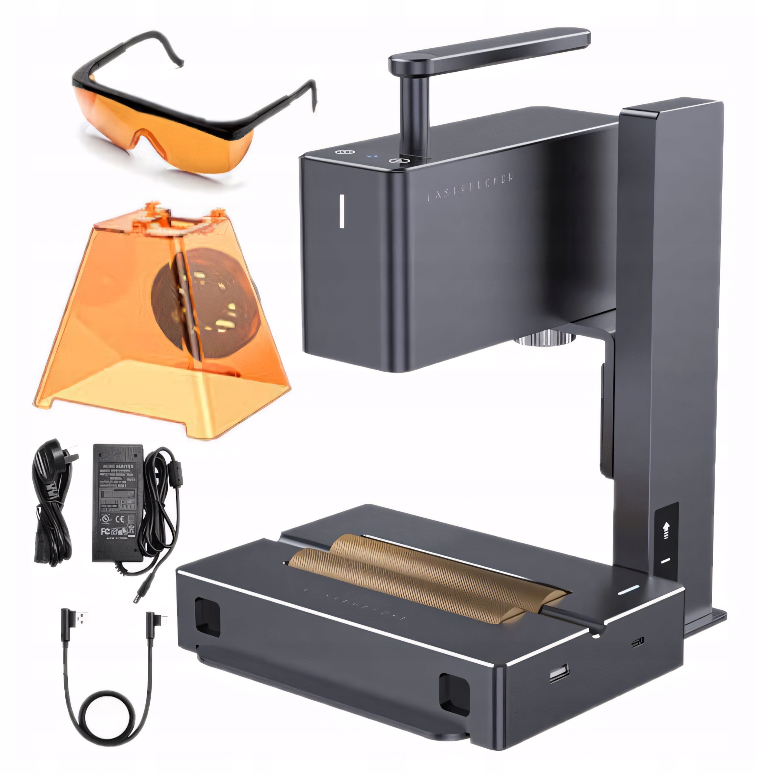 Laserpecker 2 Suit Laserová gravírovačka Prenosná 450 nm 5W Bluetooth Aplikácia