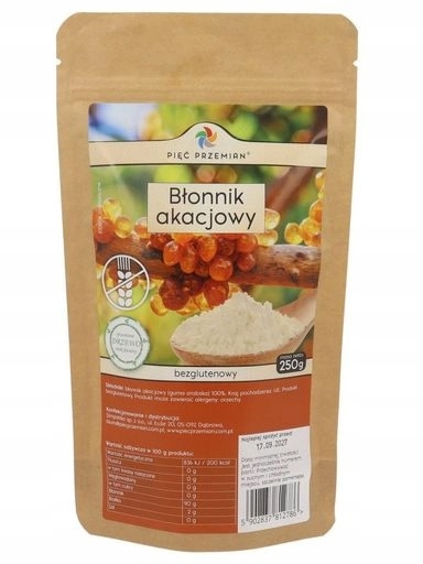 Levně 2x Vláknina Bezlepková 250 g Pięć Przemian