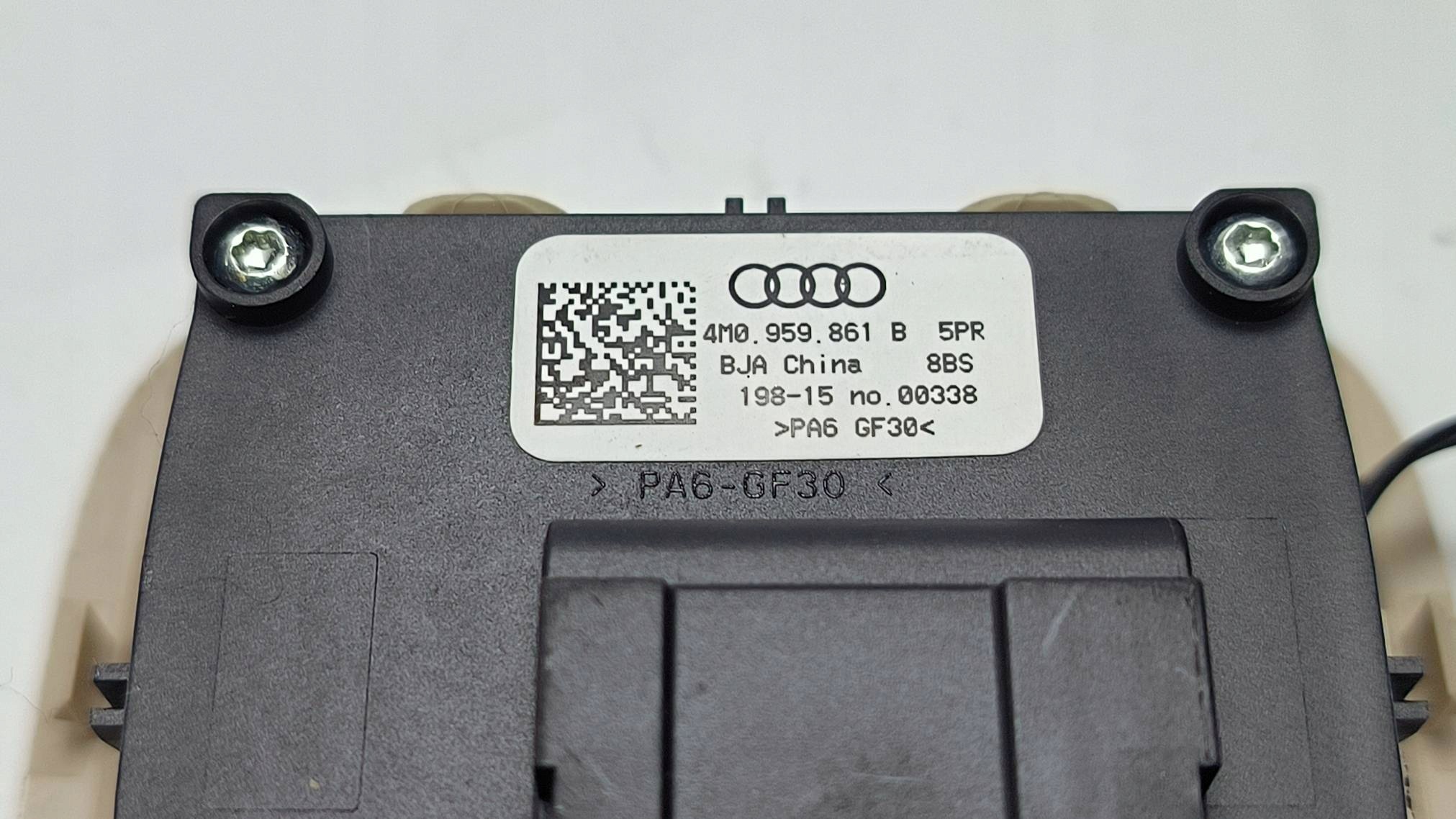 button 4M0959861B REGULACJA seats AUDI Q7 II 4M