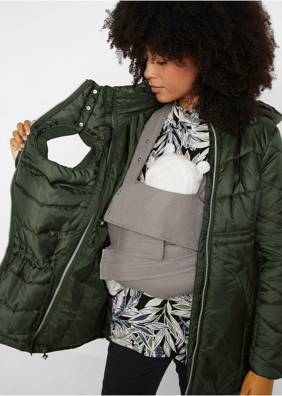 40 Bonprix KURTKA PIKOWANA Z KAPTUREM