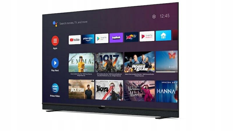 Telewizor 43" Ultra Hd System Android Tv Hdmi Usb Czarny S906 Tesla