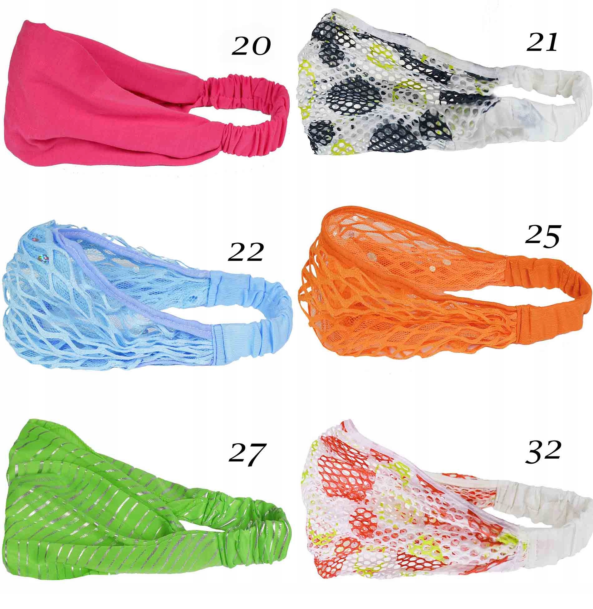 OPASKA 3 Funkcyjna Bawełniana ELASTYCZNA Opaski Kolor wielokolorowy