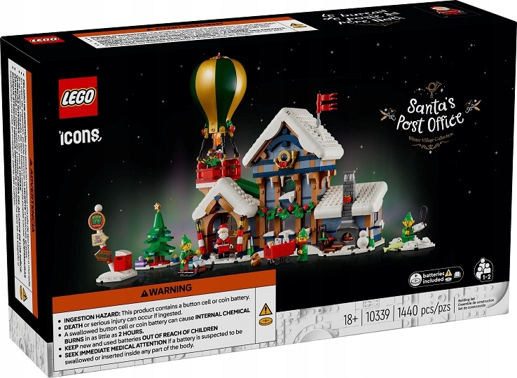 Lego Icons 10339 Poczta Świętego Mikołaja