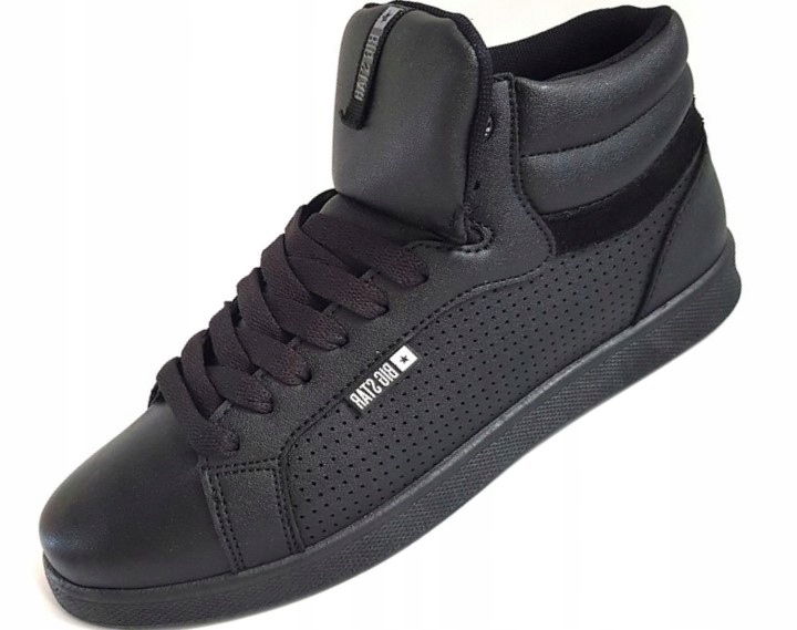 

Trampki Big Star DD274243 Czarne Eko Skóra R38