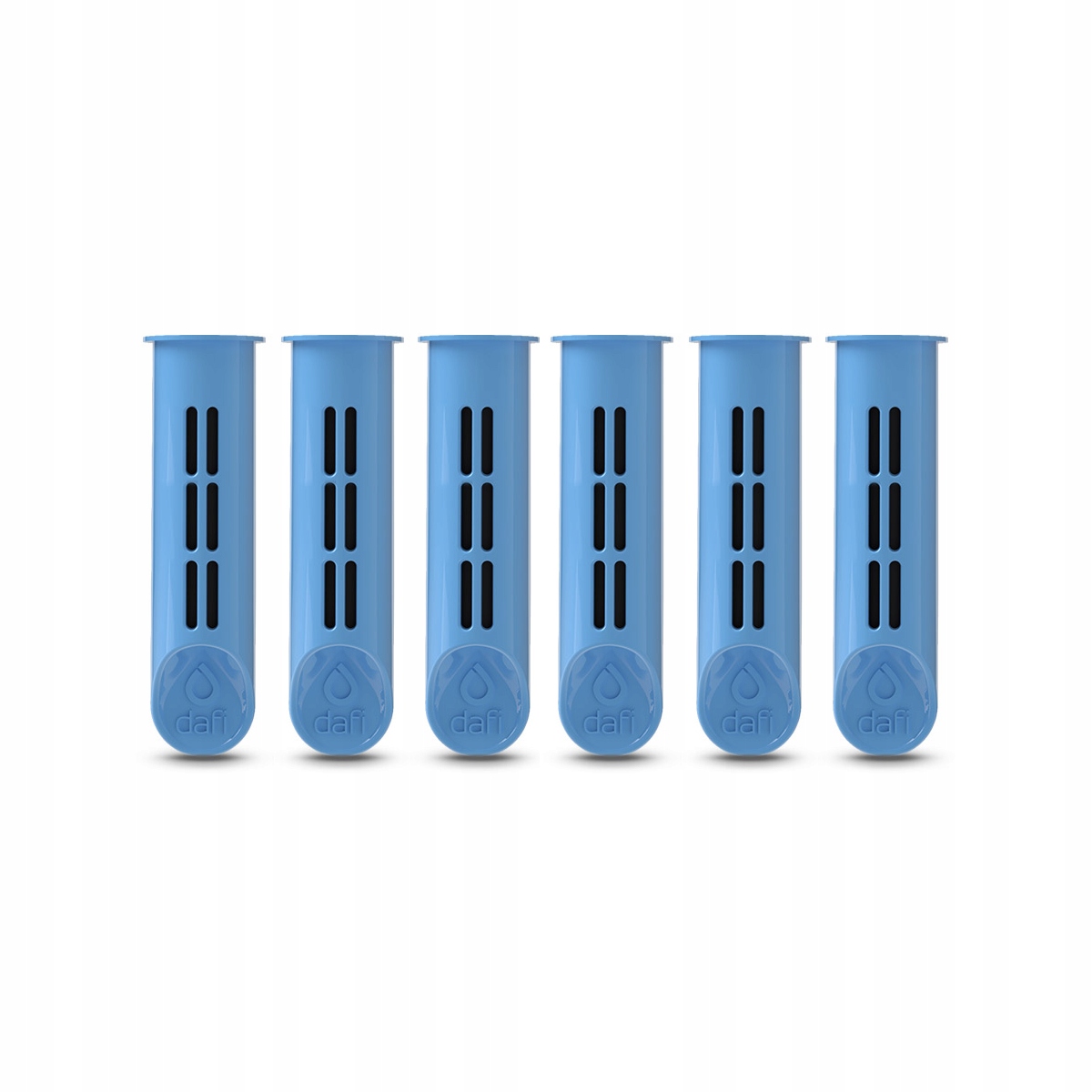 6 filtrów do butelki Dafi Soft i Solid szafirowe
