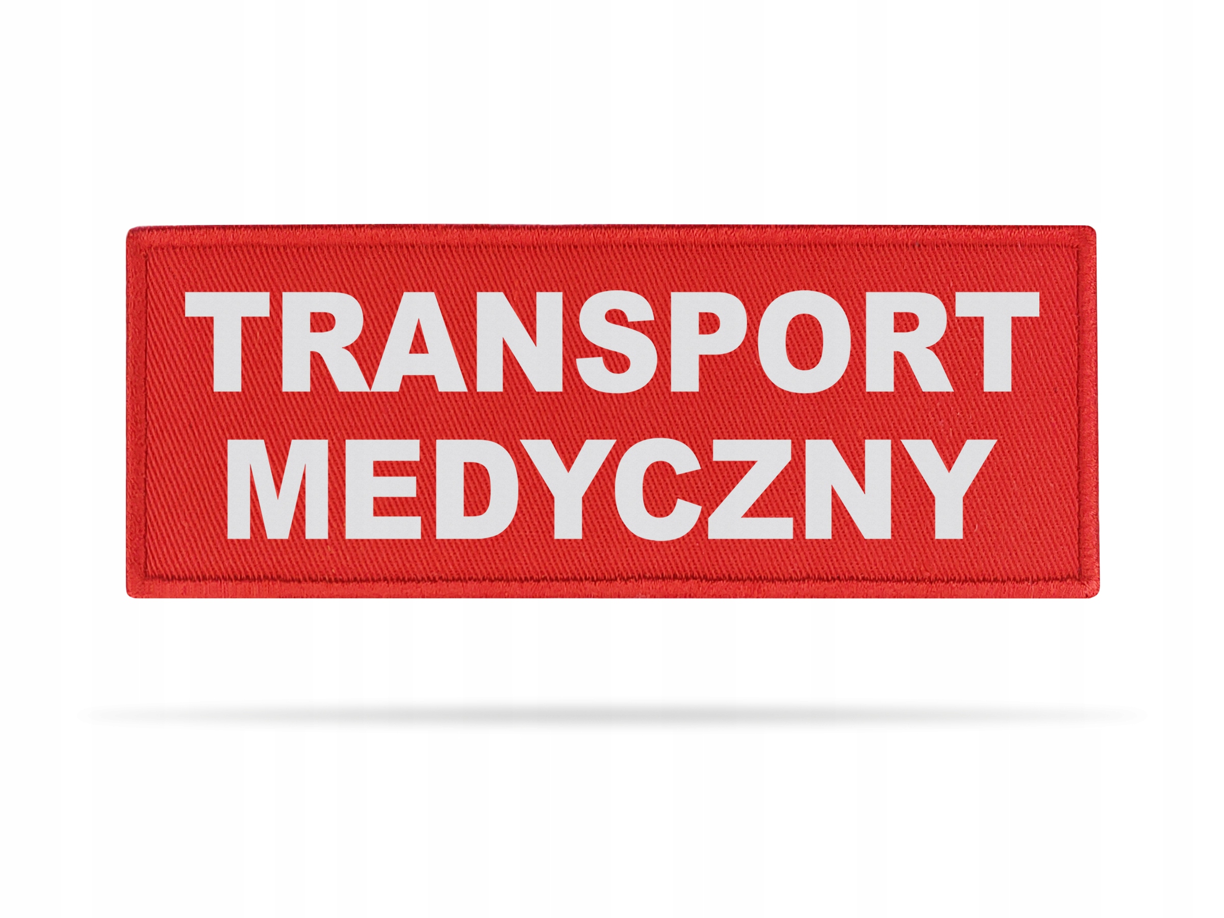 

Widoczny Emblemat Transport Medyczny 13x5 Odblask