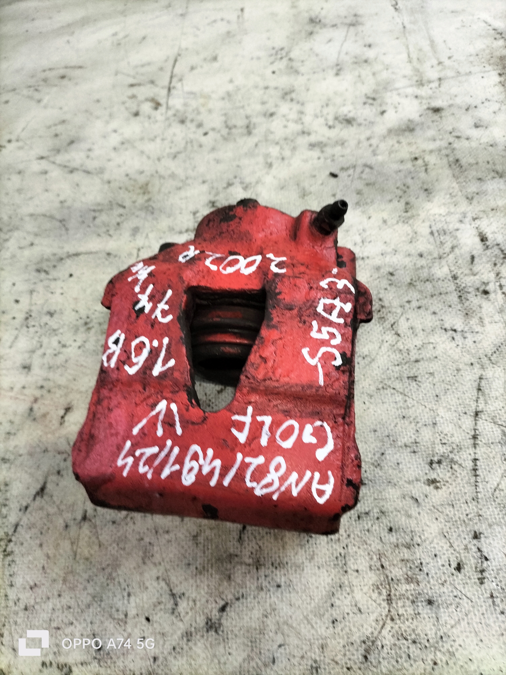 caliper brake front left VW GOLF IV 1.6 2002R