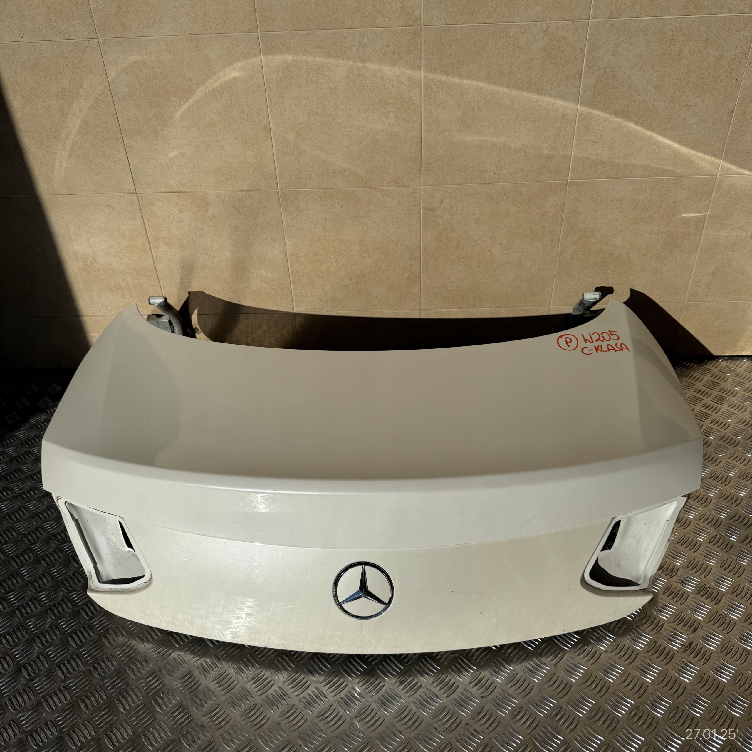 boot doors complete MERCEDES W205 C-KLASA COUPE 2016 ROK