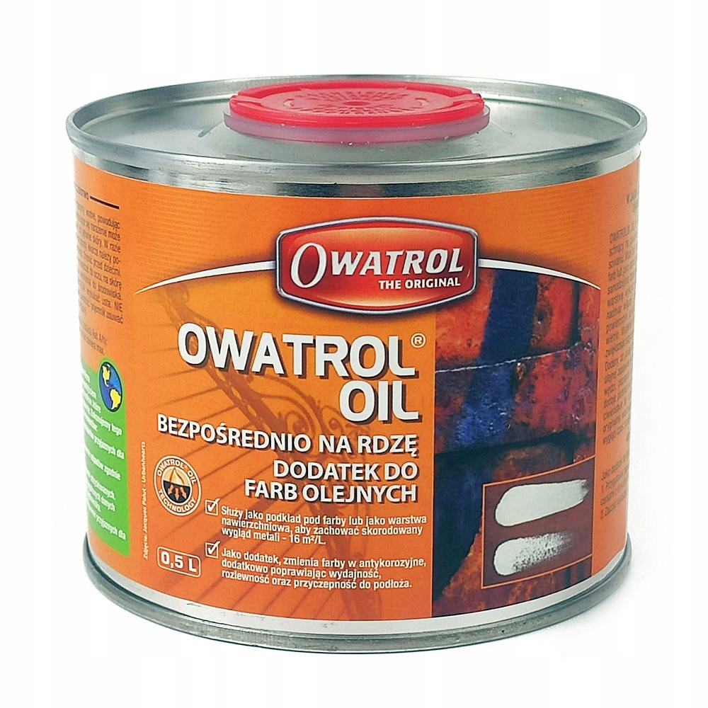 

Owatrol Oil Inhibitor Rdzy 0,5L Farba Na Rdzę