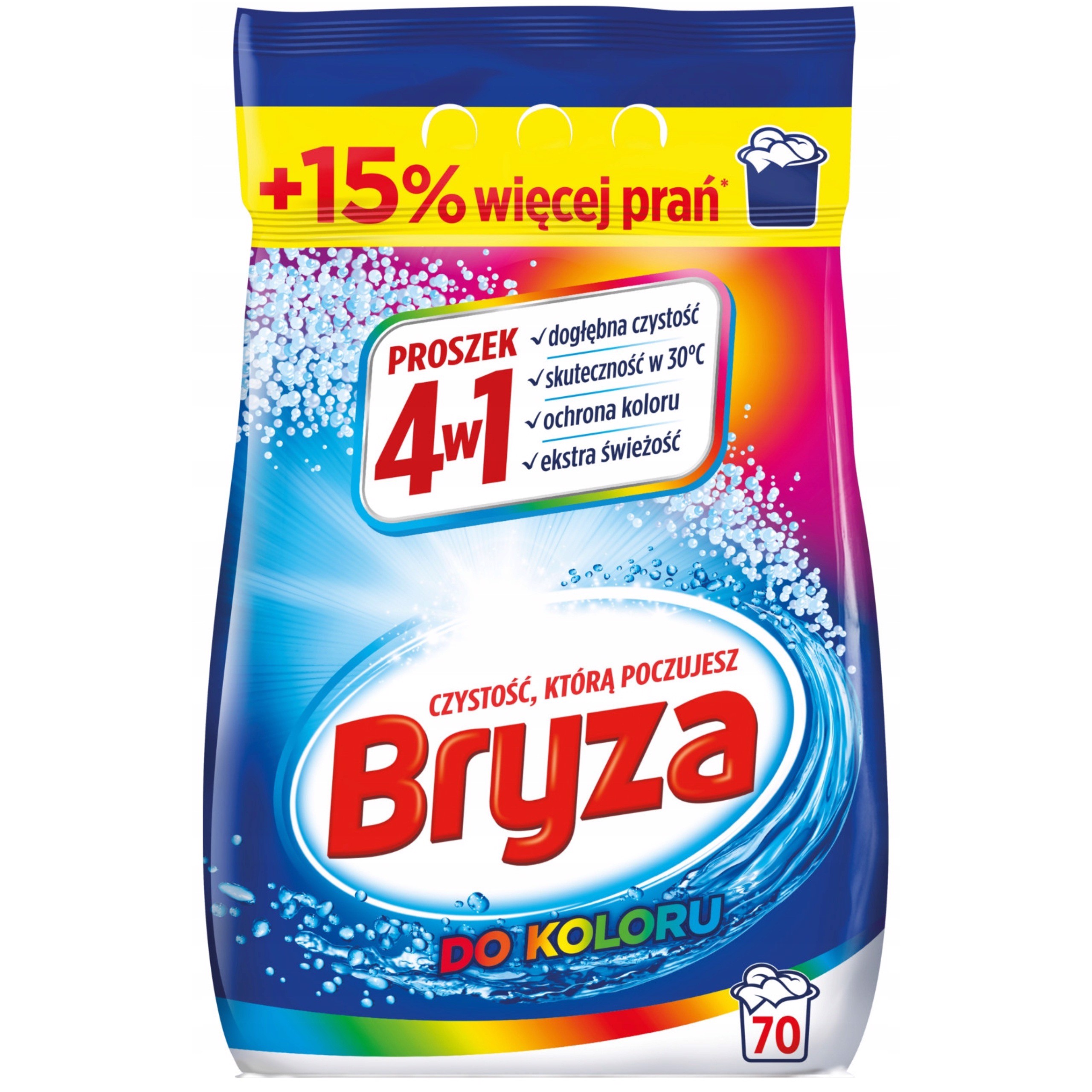 

Bryza 4w1 Proszek do koloru 4,55 kg 70 prań