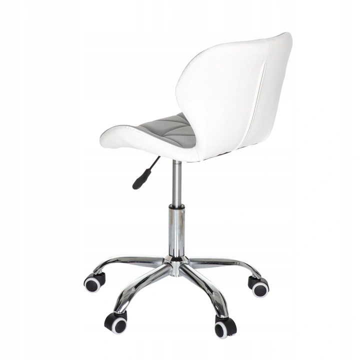 KRZESŁO OBROTOWE MŁODZIEŻOWE SZARO-BIAŁE Marka Import