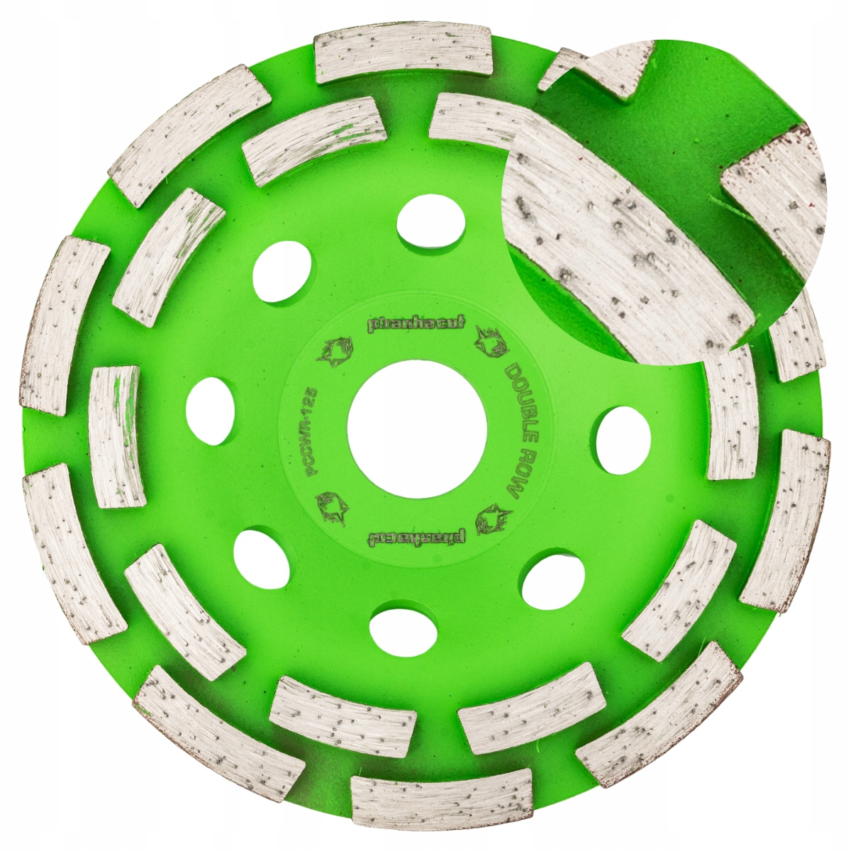 PiranhaCut Diamantový hrncový kotouč Double R 125