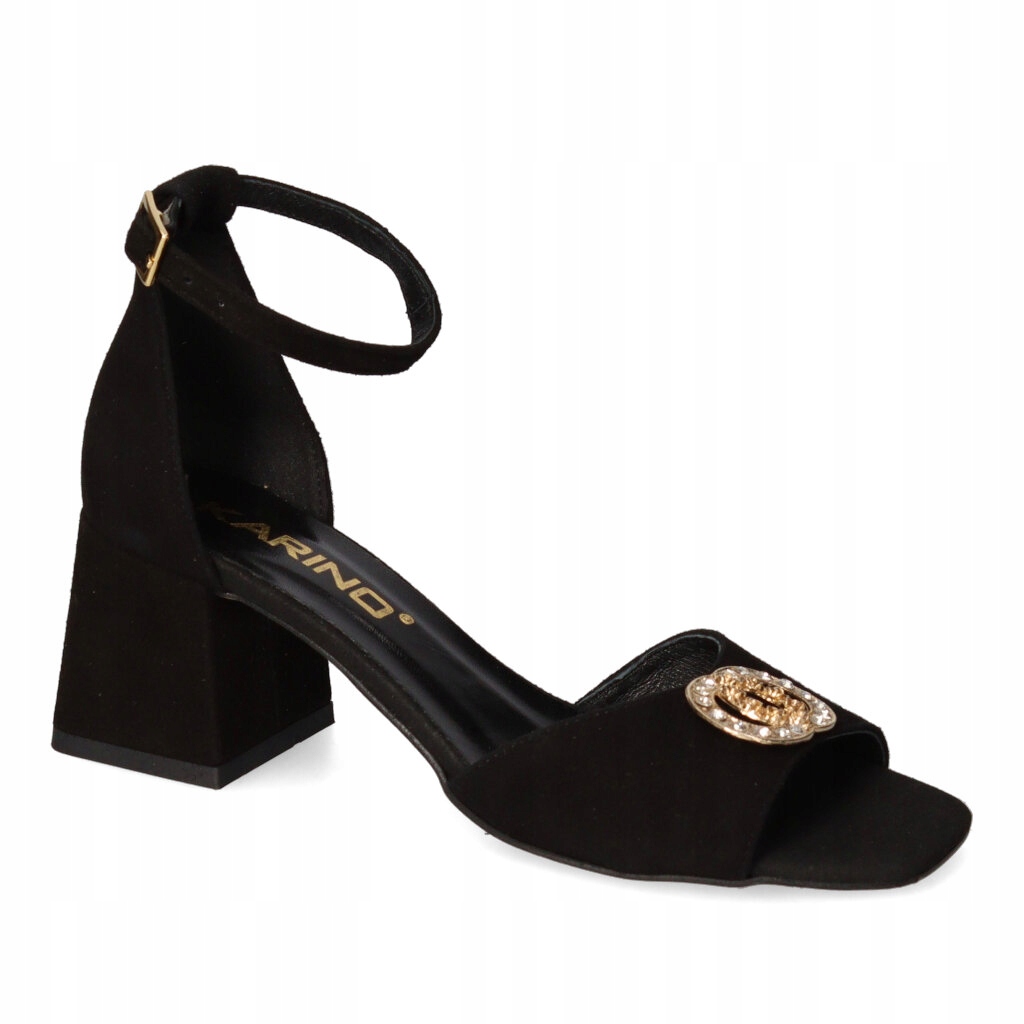 Sandály Karino 4836/003-P Černý semiš 36