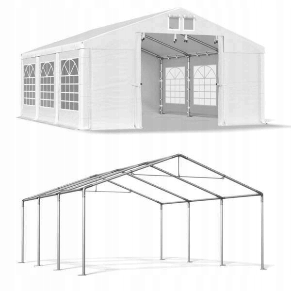 Namiot Ogrodowy 4x6m Stal Das 580 S
