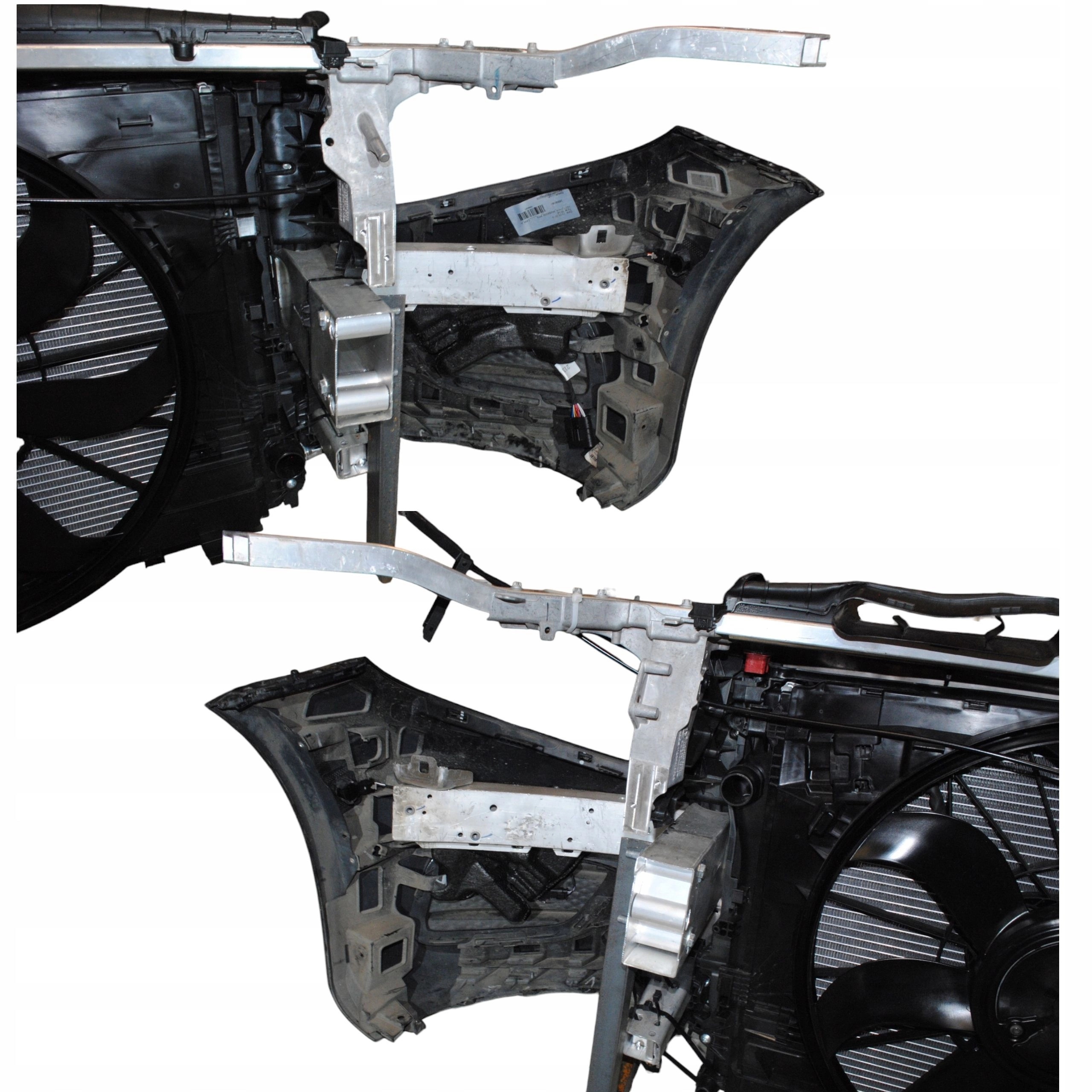 running board bumper support panel for radiators radiator fan Mercedes E W213 S213 AMG