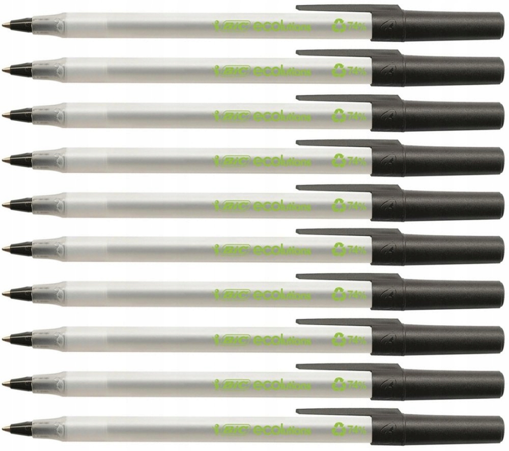 

Długopis Bic Ecolutions Round Stic 1mm czarny x10