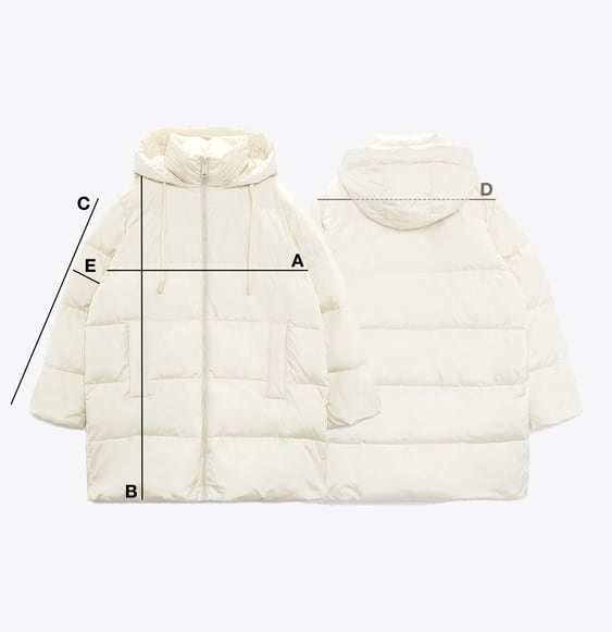 KURTKA PUCHOWA WINDPROOF I WATERPROOF RECCO SKI COLLECTION ZARA S