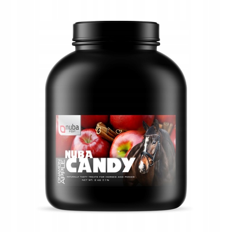 Smakołyki Candy Apple&Cinnamon 2kg Nuba Equi