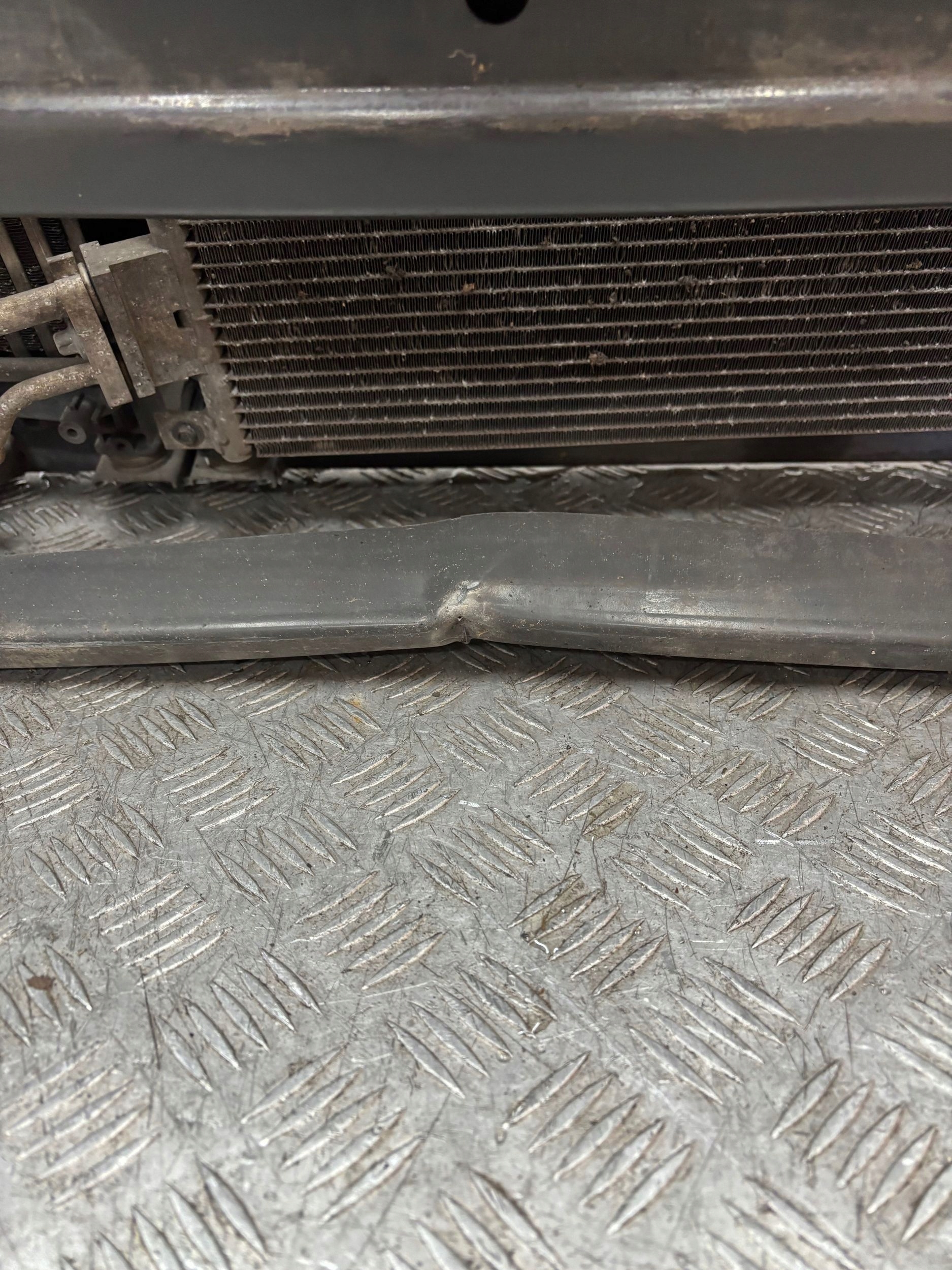 support panel for radiators radiator FORD KA 1.3 TDCI