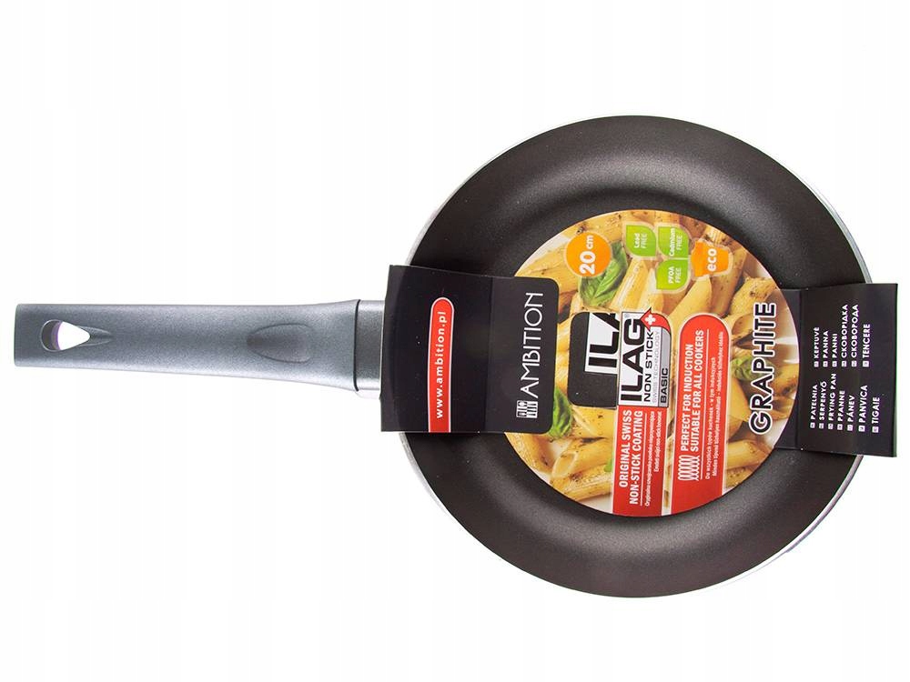 

Patelnia 20cm non-stick Ambition Graphite Indukcja