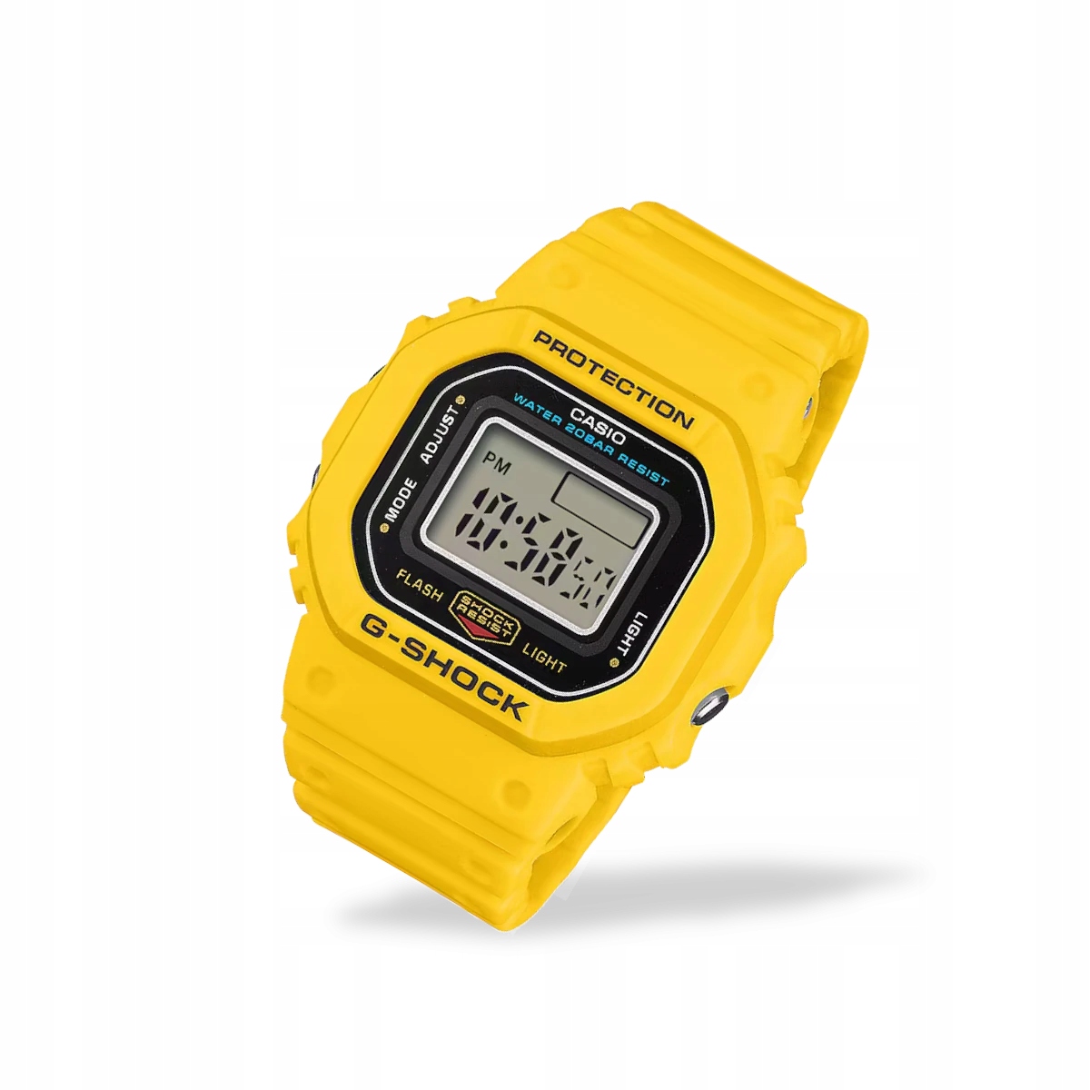 Žlutý Prstýnek Hodinky Na Prst Casio G-shock Nano Ring DWN-5600 -9ER