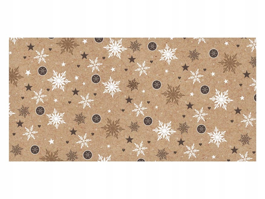 KOPERTA OZDOBNA NA PIENIĄDZE EKO KRAFT DŁUGA ŚWIĘTA BOŻE NARODZENIE WZÓR 6