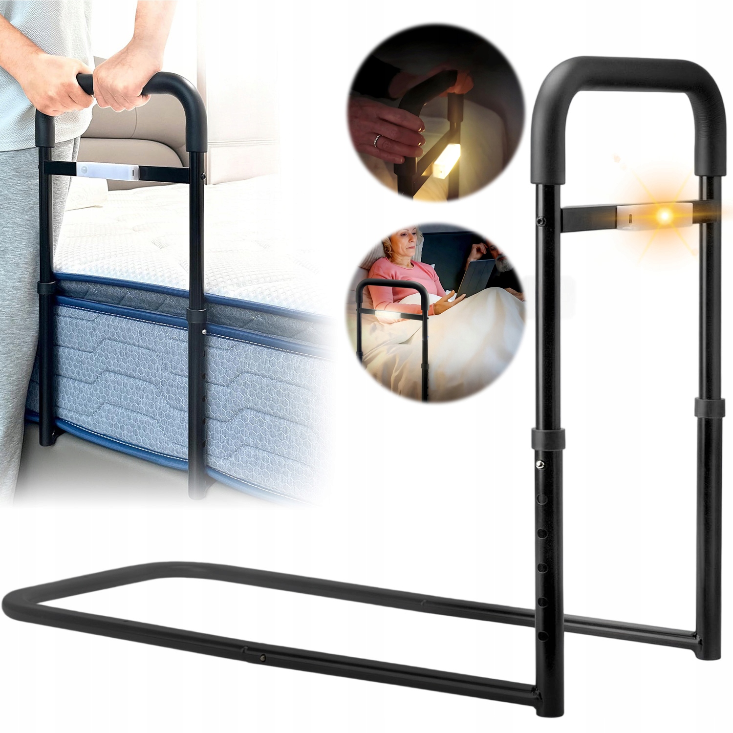 Uchwyt Do Wstawania Z Łóżka Podpórka Poręcz Barierka Do Łóżka Dla Seniora
