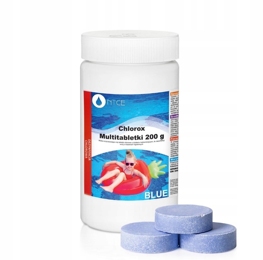 

Chlor do basenu 1 kg multifunkcyjne tabletki 20g