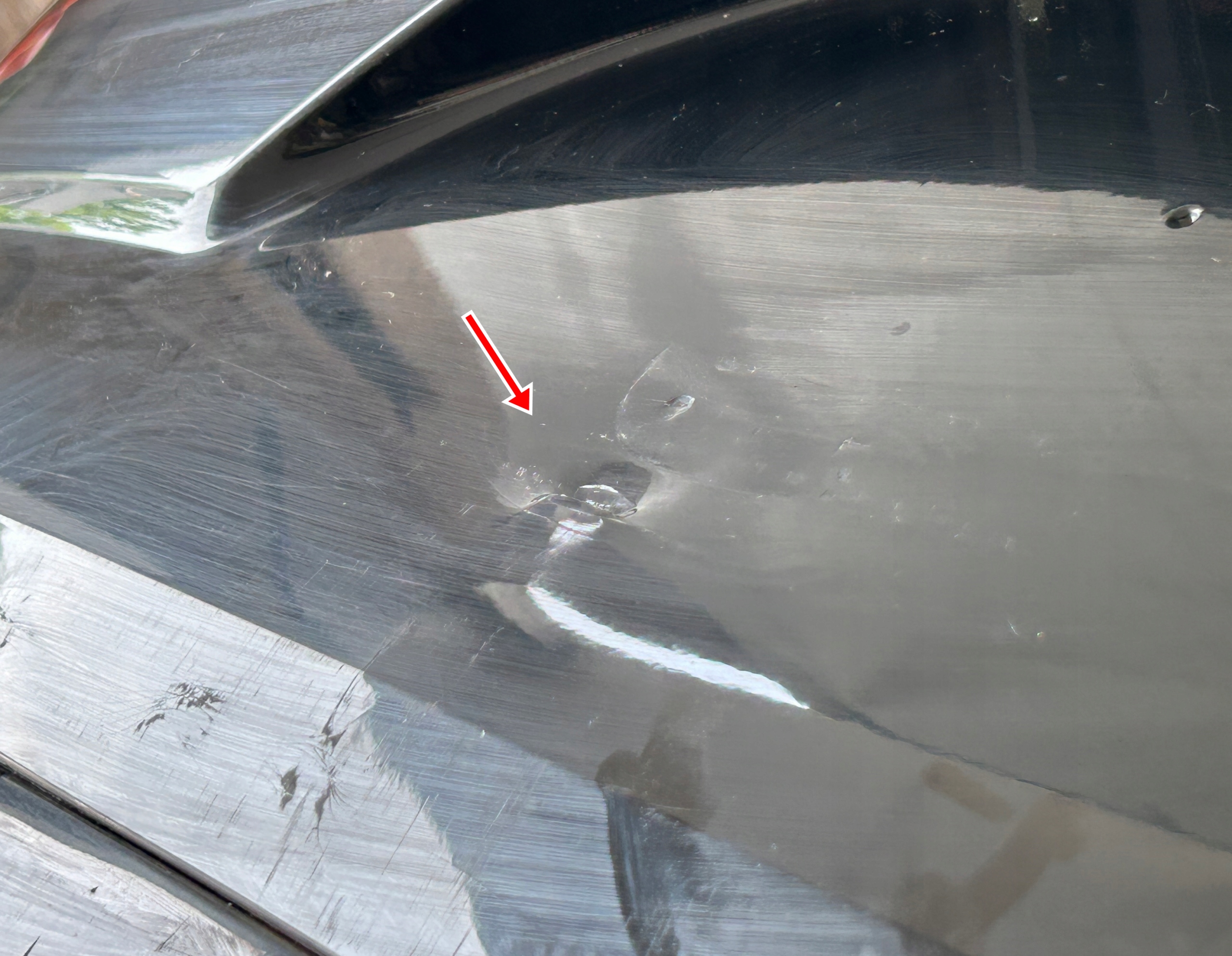 bumper rear part rear RENAULT MEGANE IV HB PDC