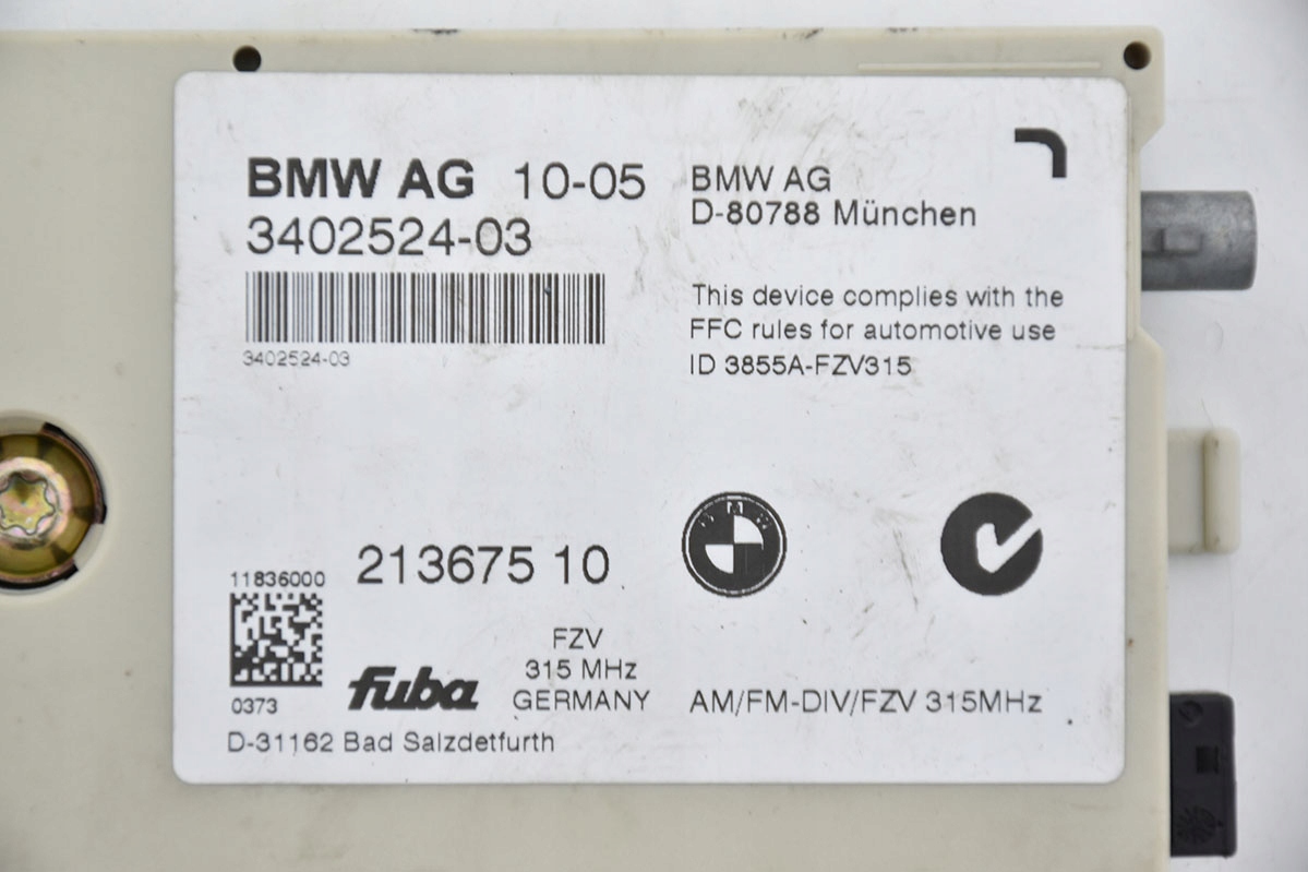 antenna module amplifier BMW X3 E83 3402524