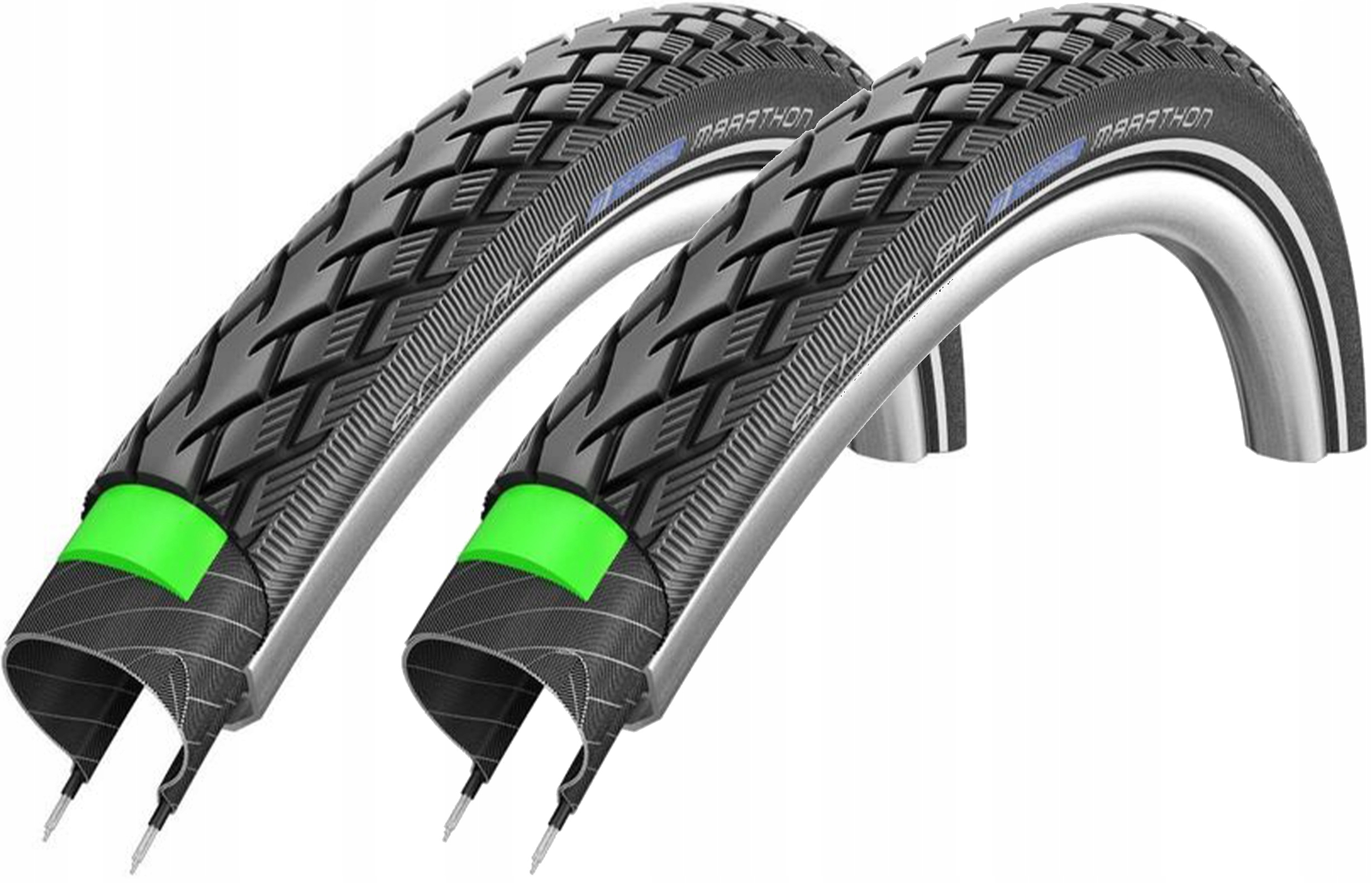 heuvel Kalmerend dronken 2x SCHWALBE MARATHON 28x1.25 700x32C opona REFLEX - 11100141 - 11856140269  - Allegro.pl