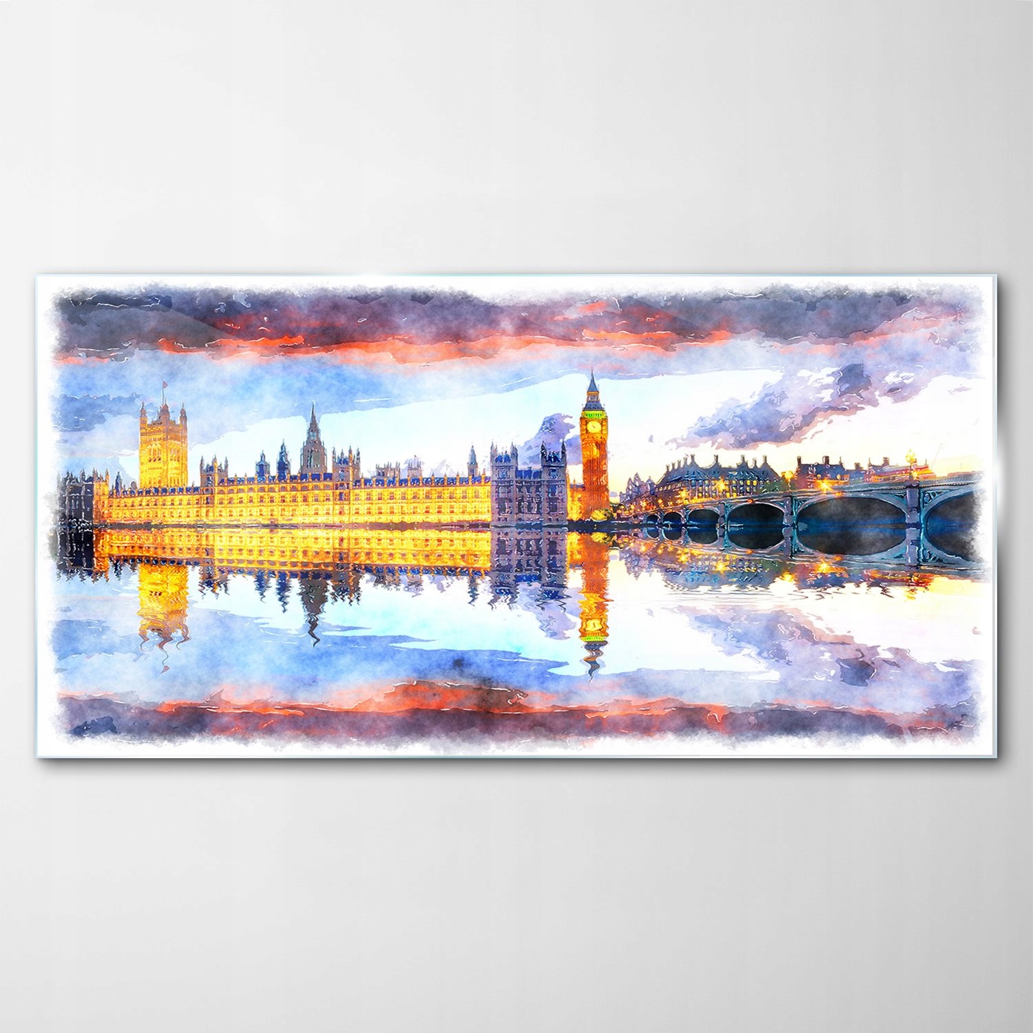 

Obraz na Szkle Dekor Londyn Most Rzeka Uk 140x70