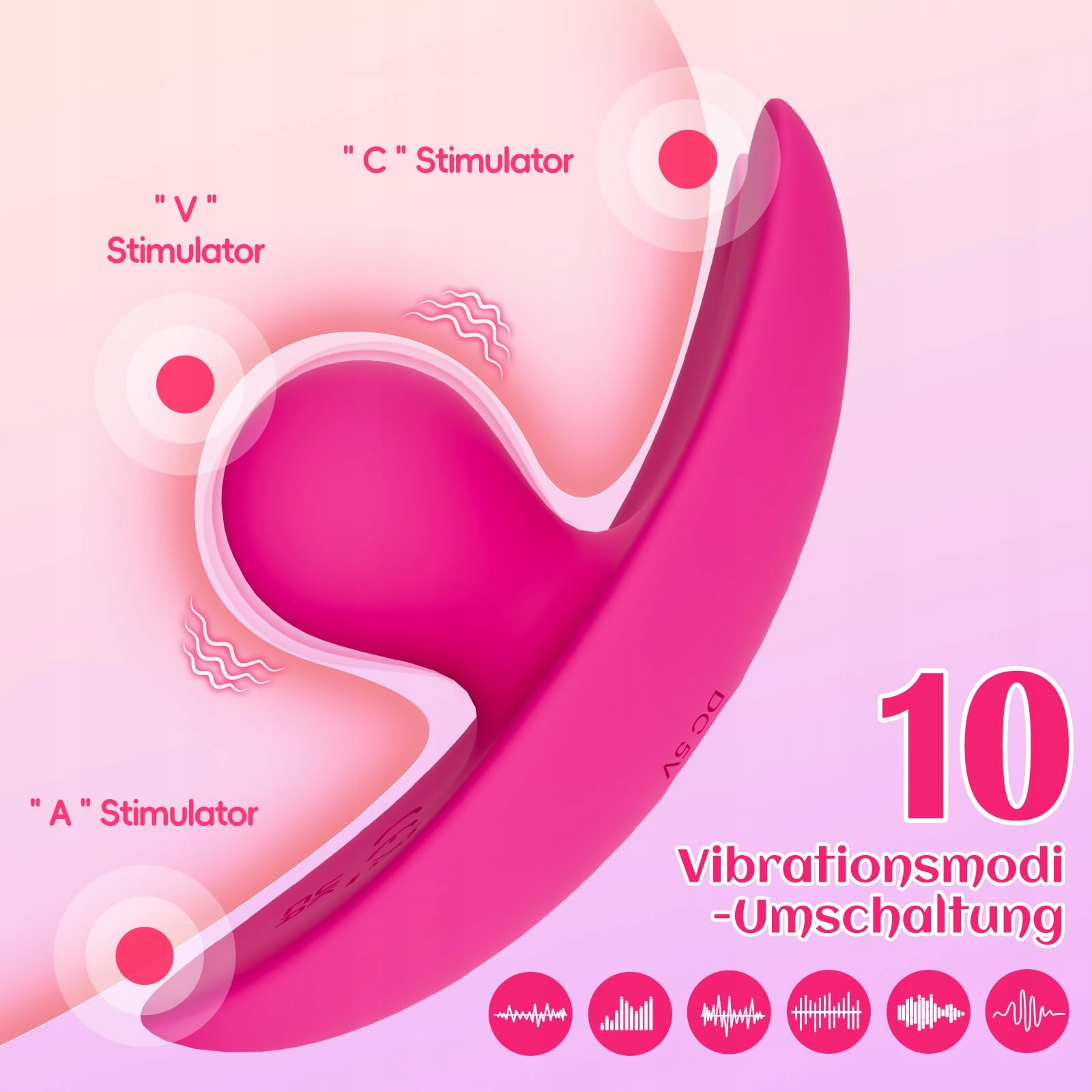 STUMM Wibrator Dildo Zabawka Dla Kobiet Par Zestaw Wibratorów Analnych — miniatura 2