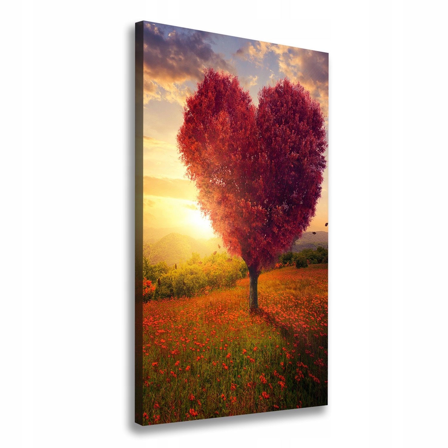 

Foto obraz canvas do salonu Drzewo serce 60x120