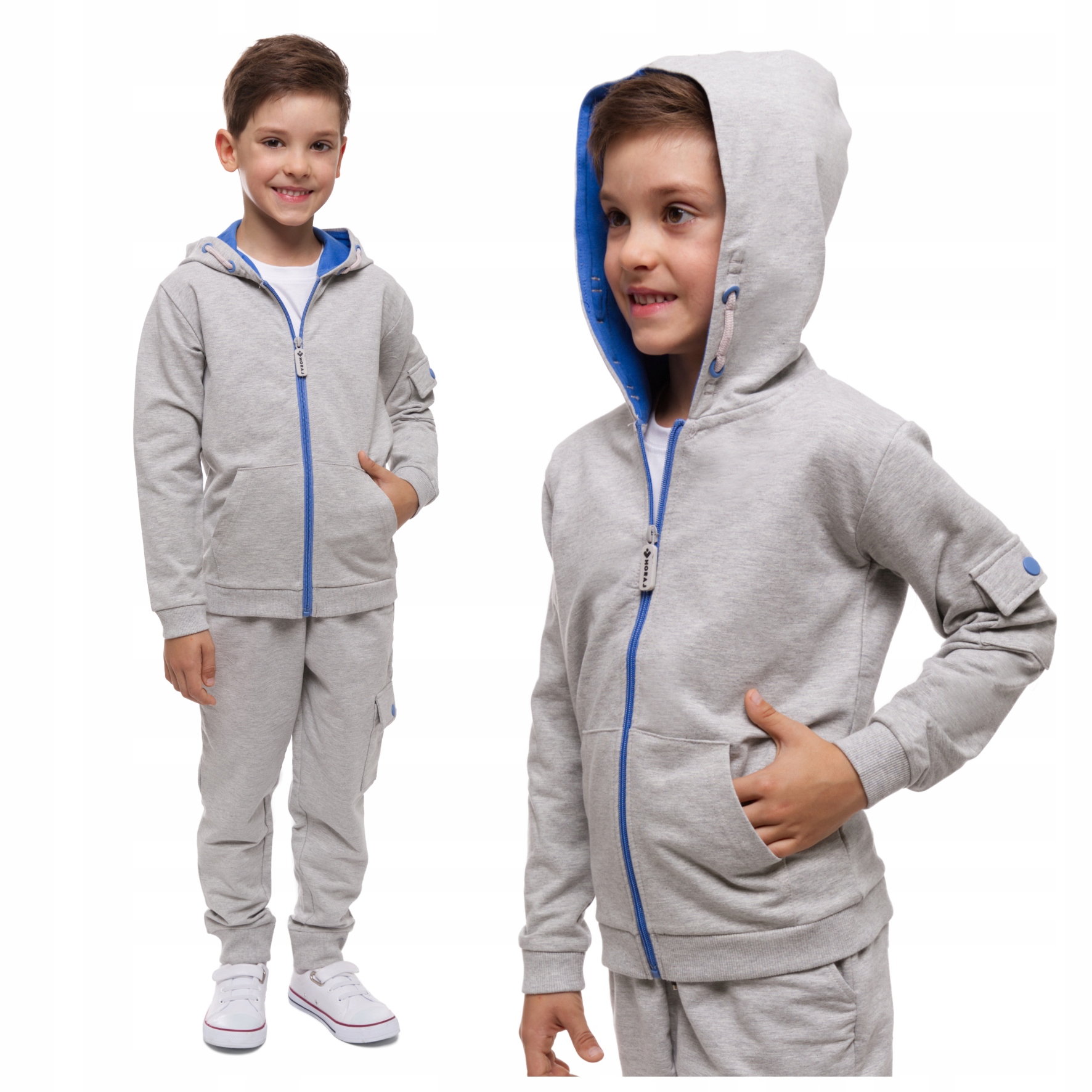 

Bluza Chłopięca Rozpinana Dresowa Moraj 122-128