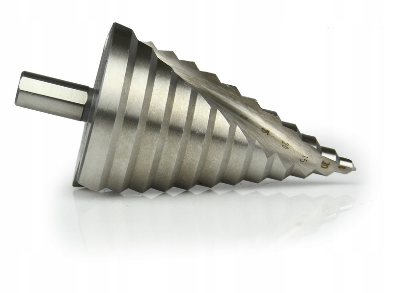 WIERTŁO STOPNIOWE STOŻKOWE SPIRALNE HSS 6-60 mm Kod producenta M22340
