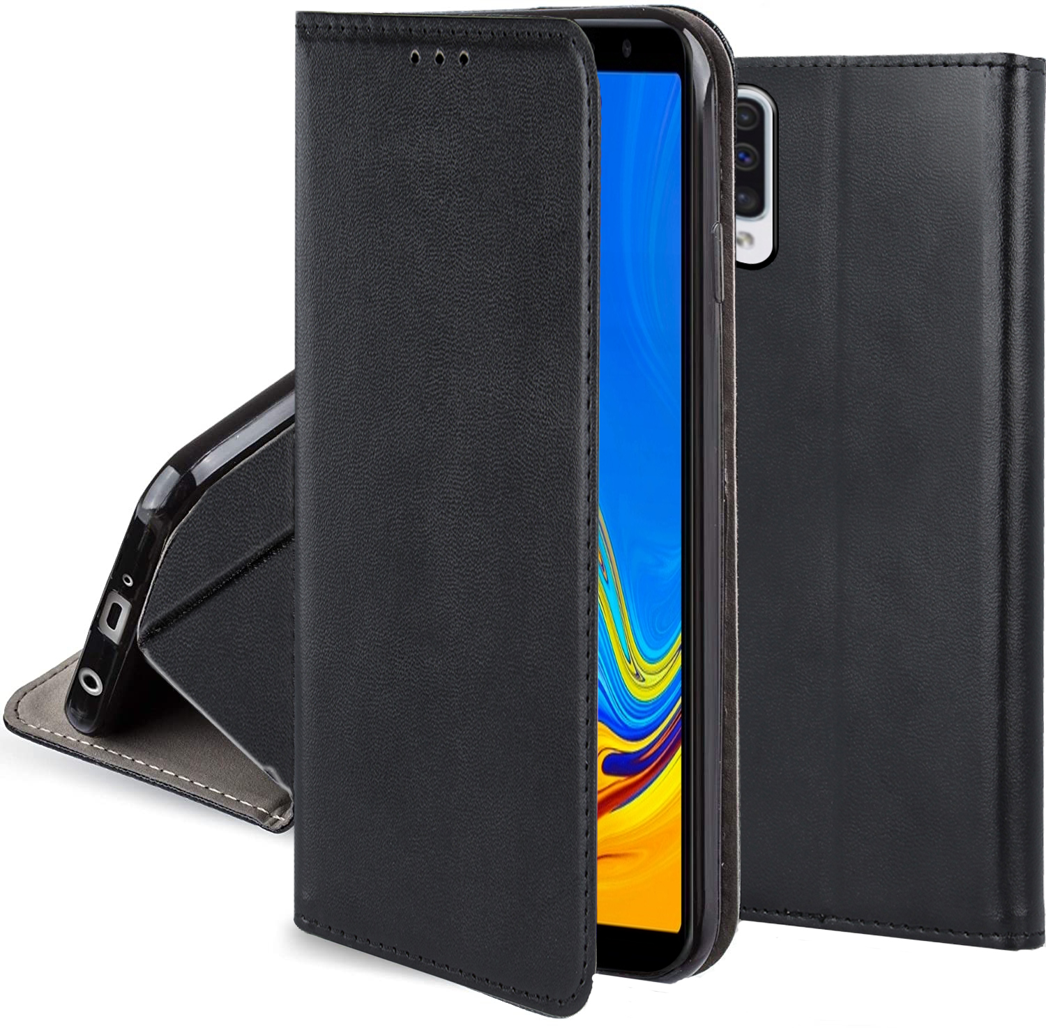

Etui Magnetic +szkło do Samsung Galaxy A7 2018