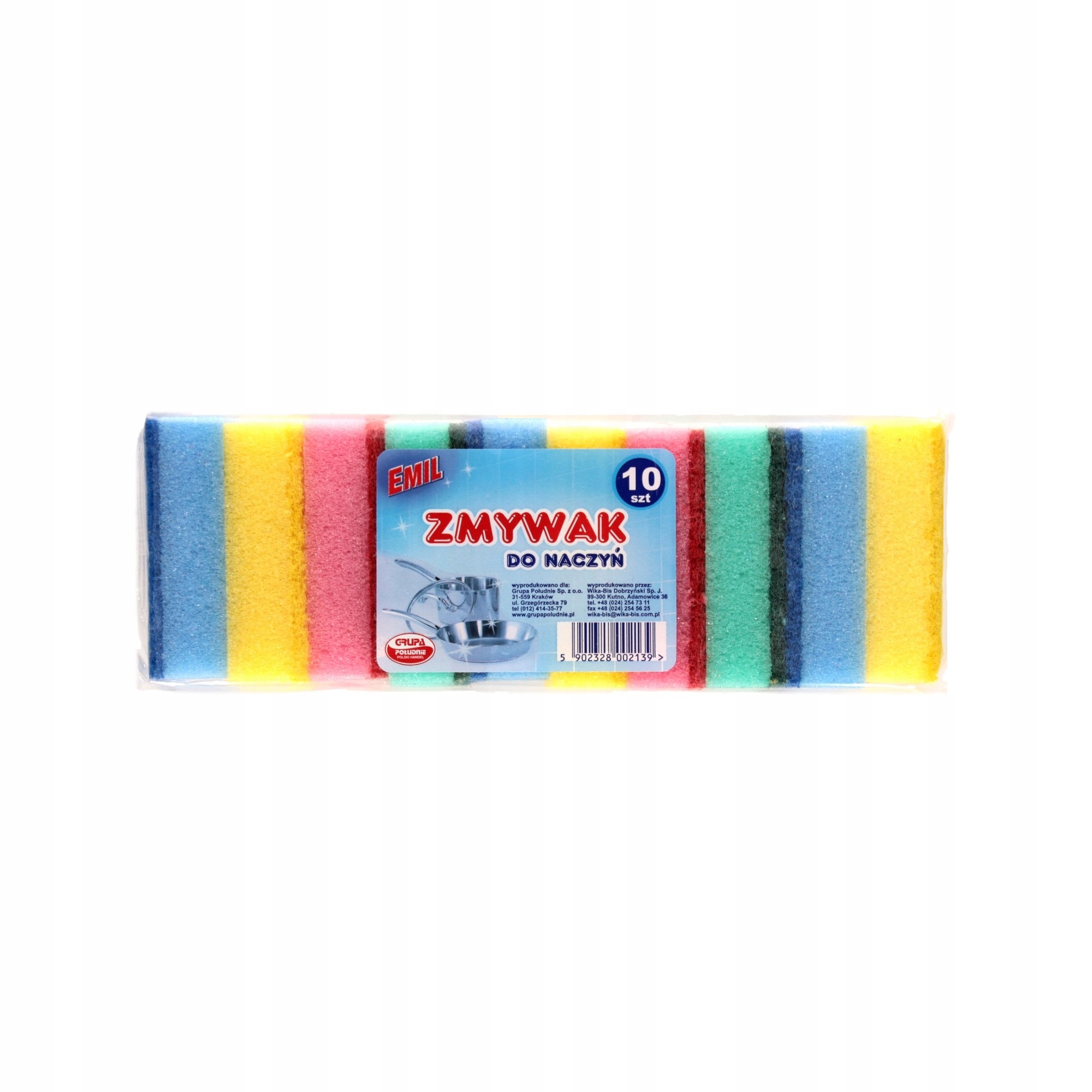 

Zmywak gąbka do naczyń 10szt.