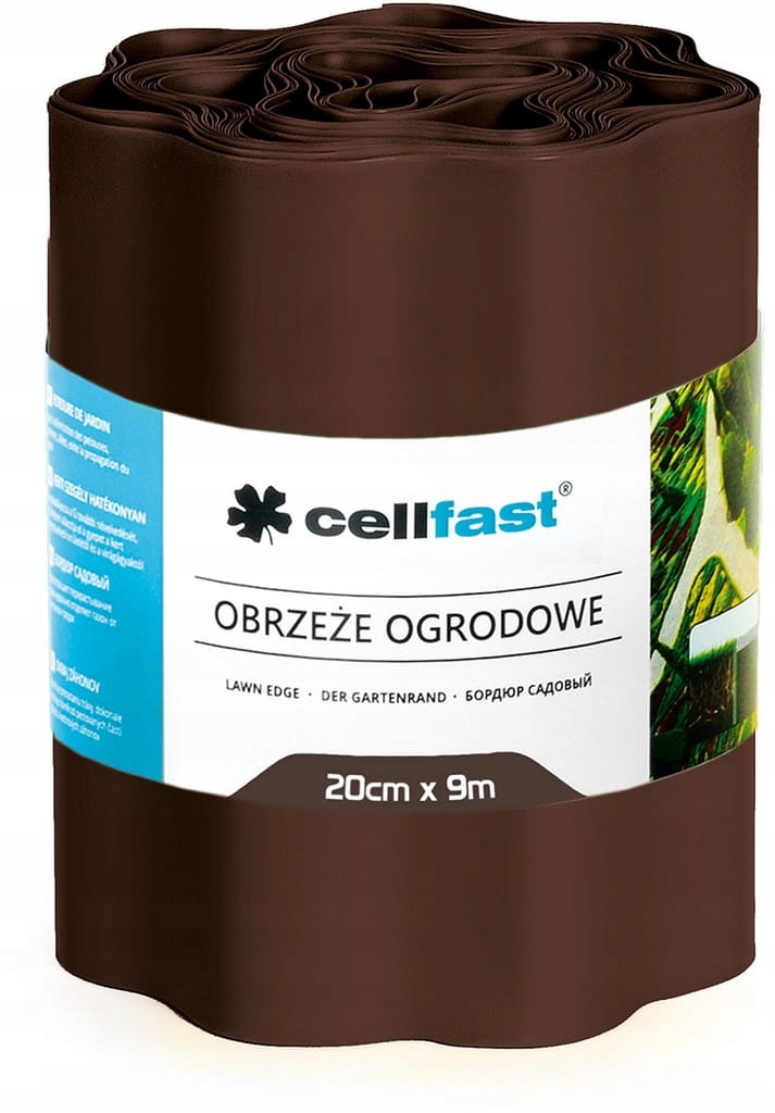 

Obrzeże ogrodowe brązowe 20 cm x 9 m