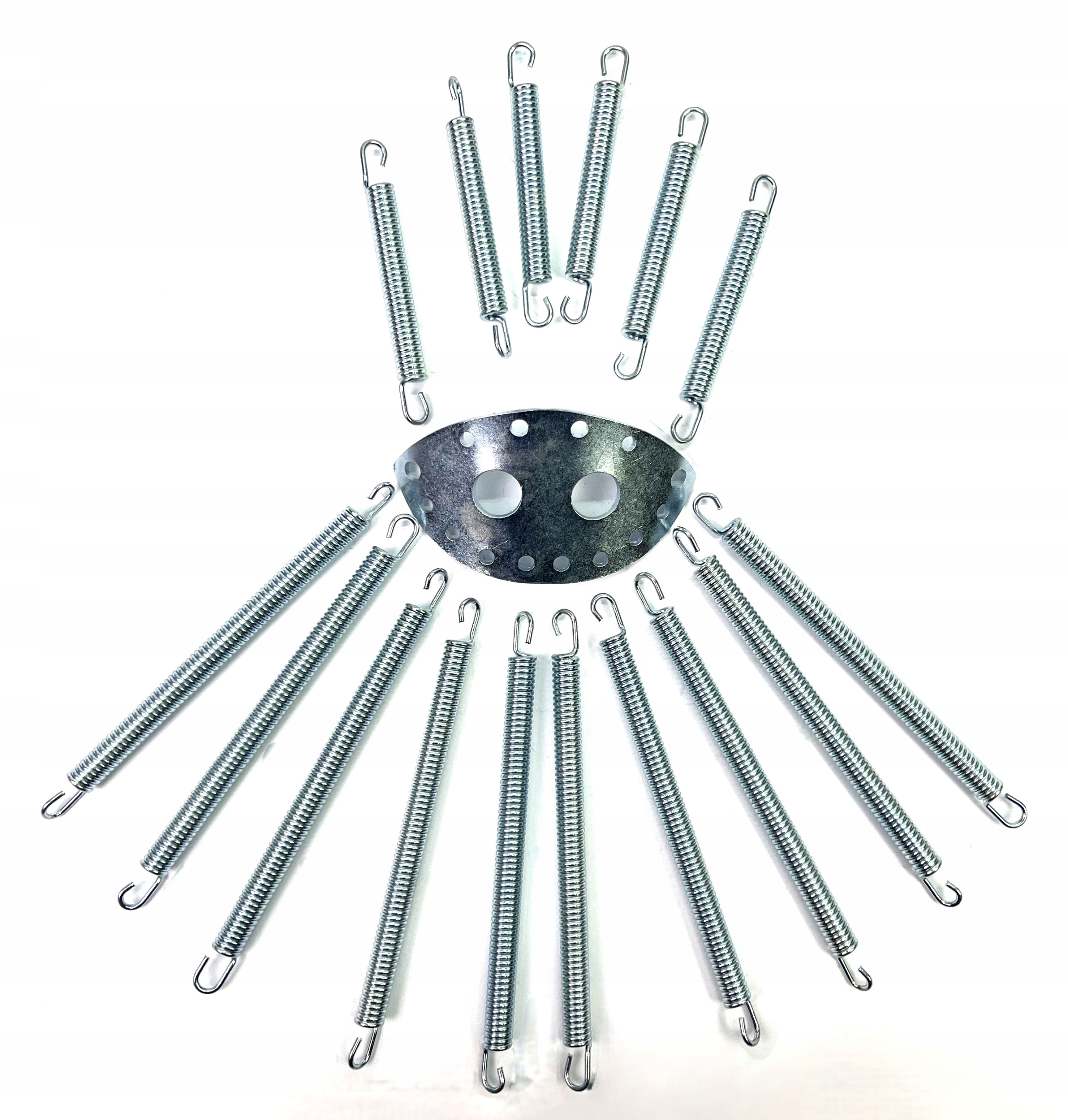 Sprężyny siedzenia blaszka łącząca sprężyny stelaż siodło Simson SR2