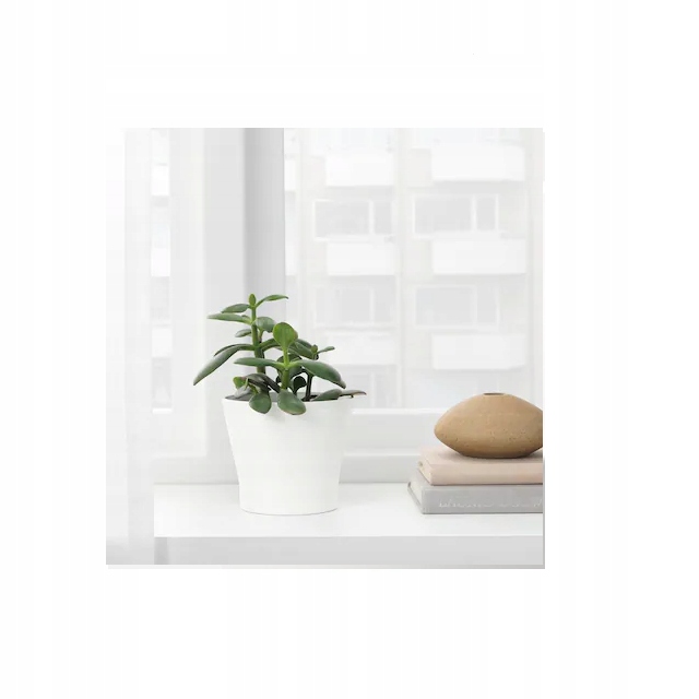 IKEA osłonka doniczki PAPAJA śr. 9 cm biały Kod producenta 004.216.99