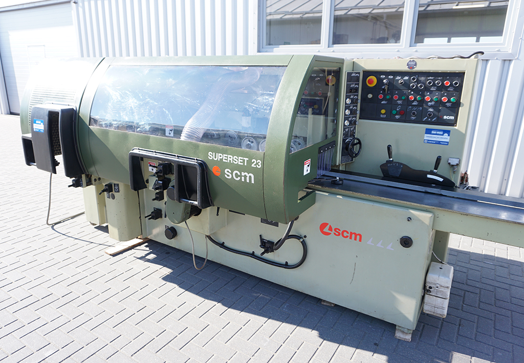 STRUGARKA CZTEROSTRONNA SCM +wrzeciono uniwersalne Model SUPERSET 23
