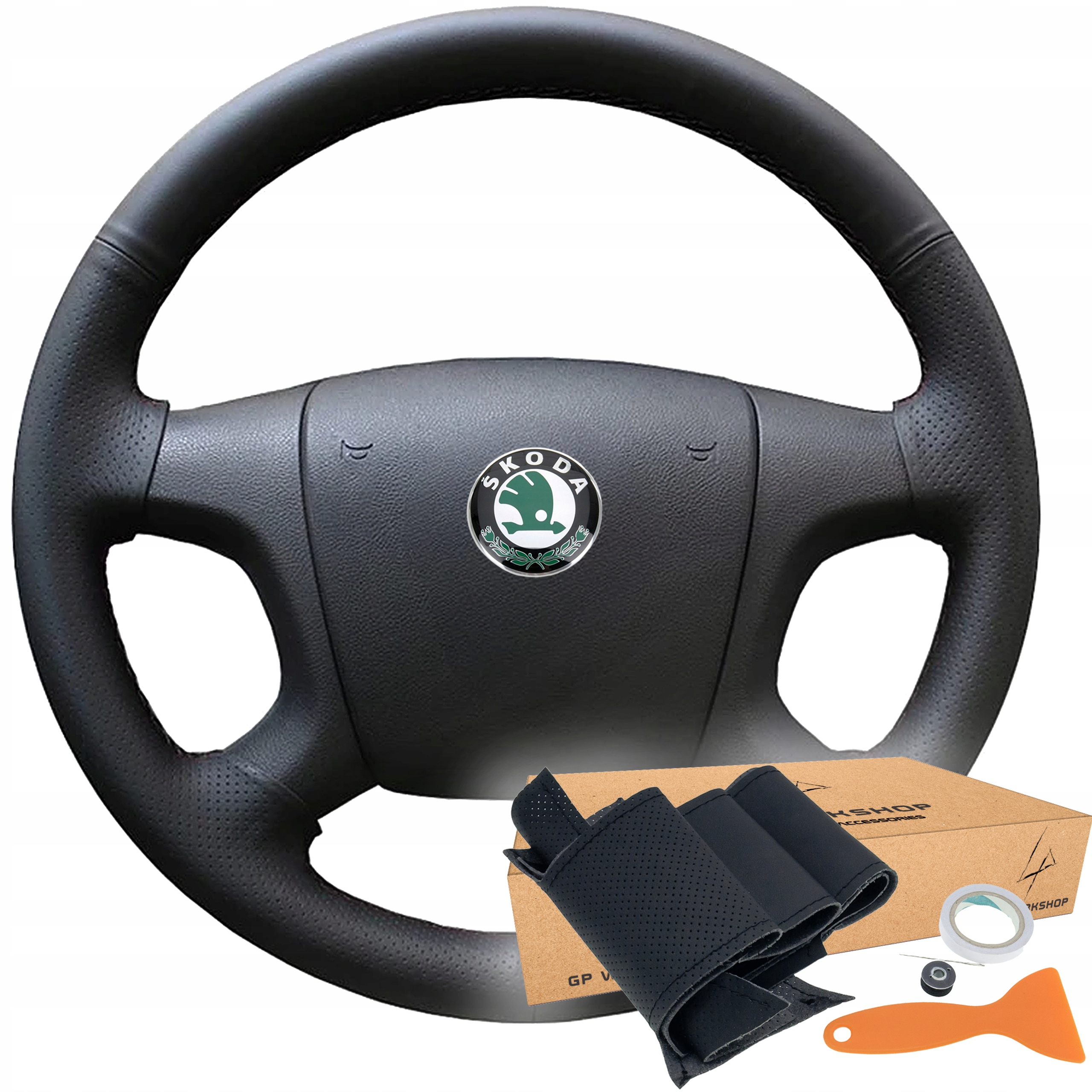 Potah Volantu Lemovka Škoda Fabia Octavia II Roomster Superb