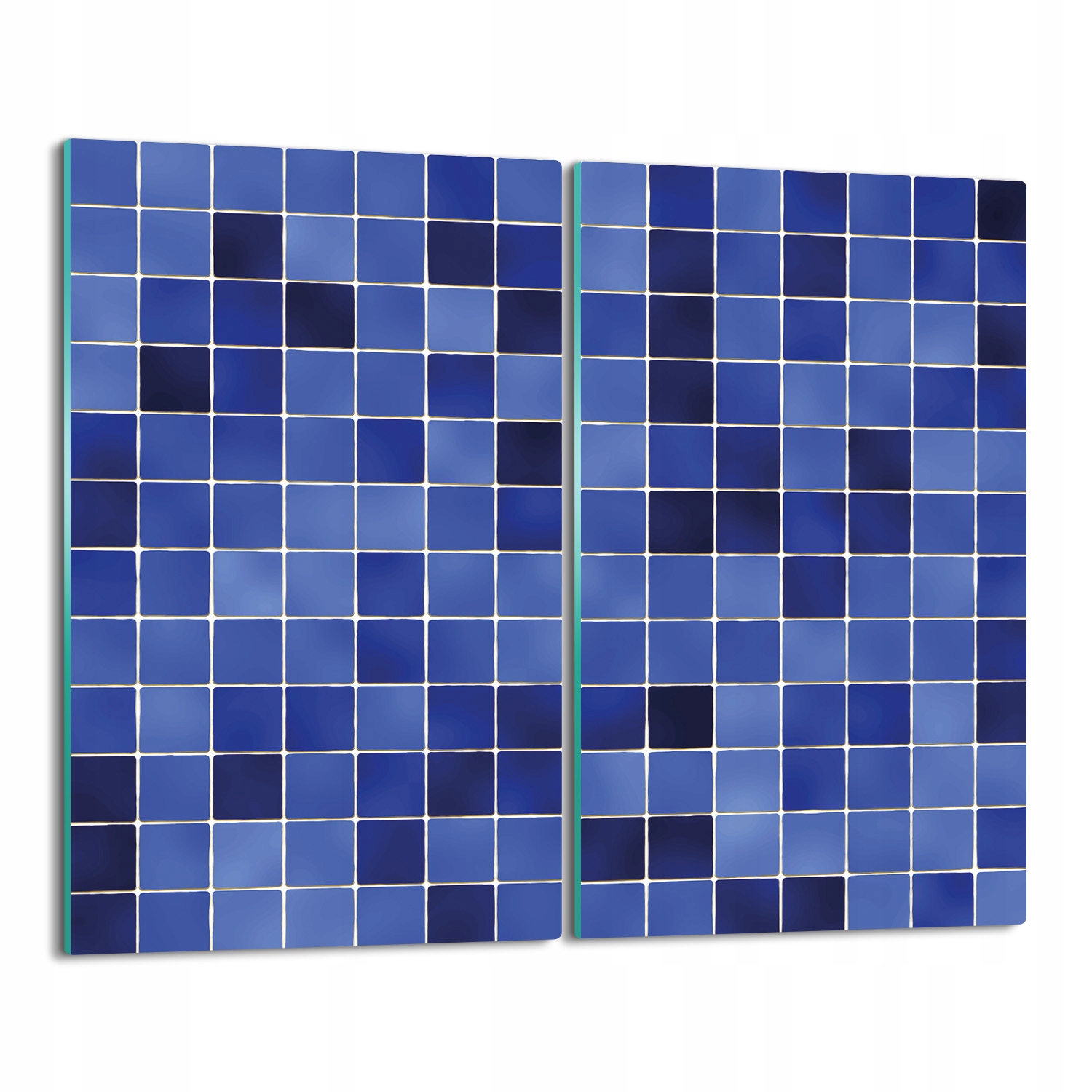 splashback s grafikou Mozaika kostka vzor 2x 30x52