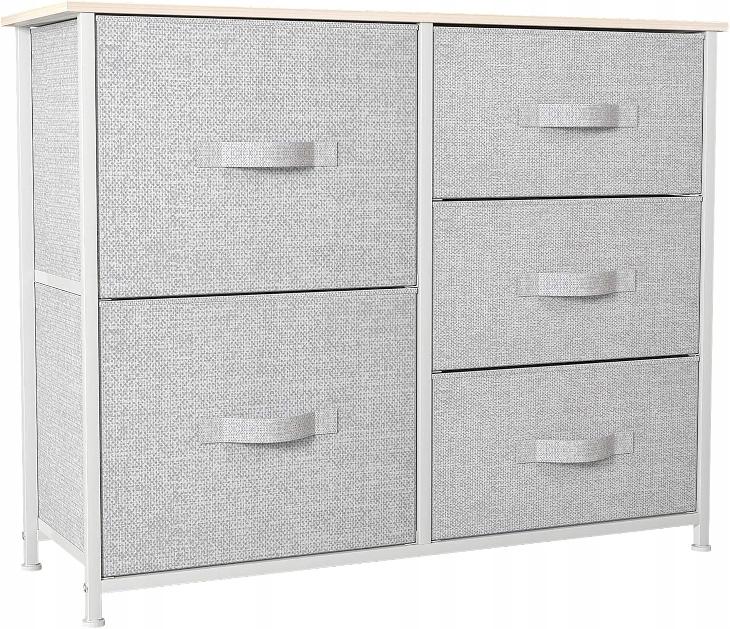 Textilná komoda Yitahome 5 zásuviek organizér do spálne FTBFSD-0005-E