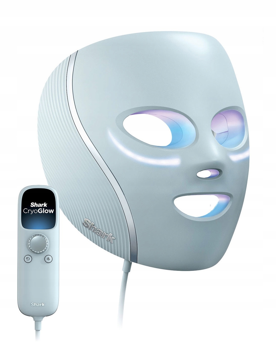 Maska Led do twarzy Shark FW312EU Cryo Glow Biały