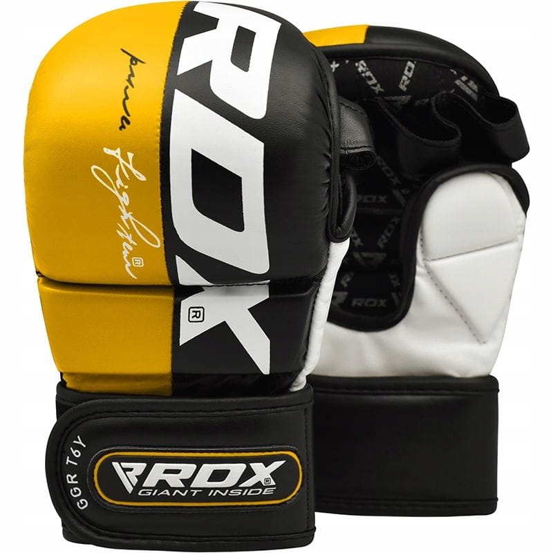 Rękawice Sparingowe Mma Rdx T6 S Żółty