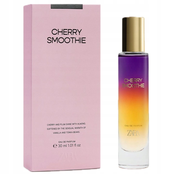 Zara Cherry Smoothie Edp 30 ML Perfumy damskie idealne do samolotu